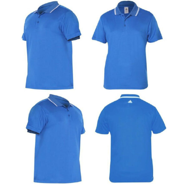 Adidas Polo T Shirt DN3095 Royal Blue