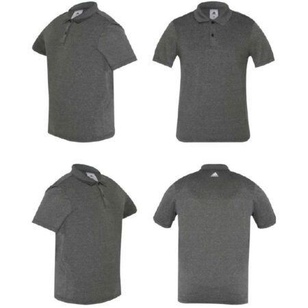 Adidas Polo T Shirt DN3107 Black