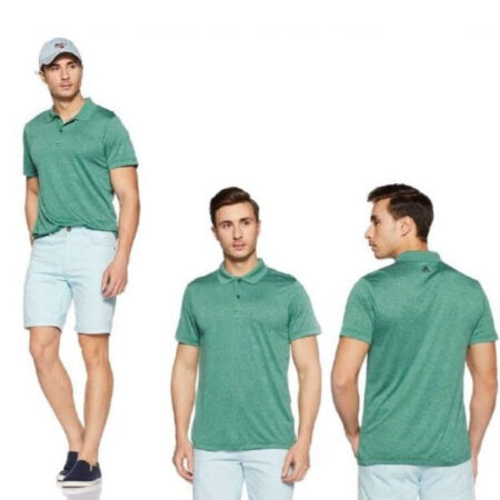 Adidas Polo T Shirt DN3108 Green