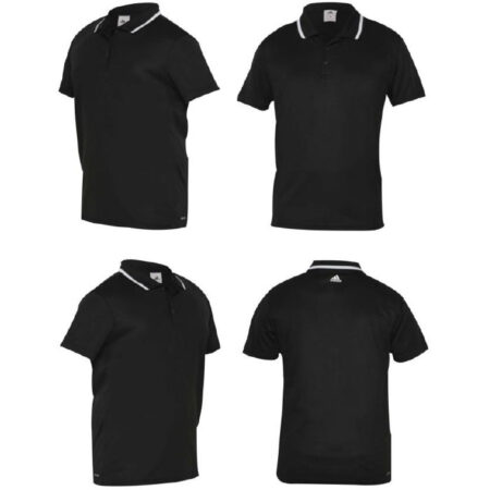 Adidas Polo T Shirt DP6034 Black