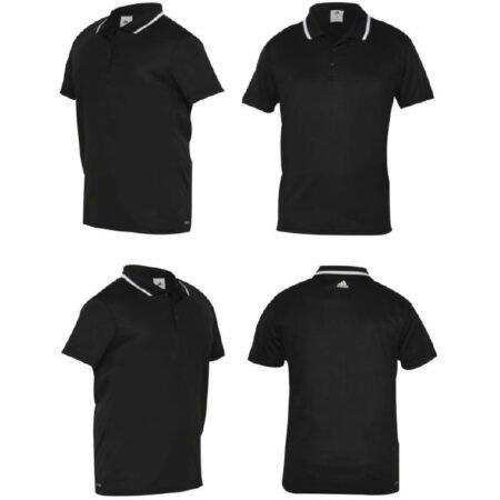Adidas Polo T Shirt DP6034 Black