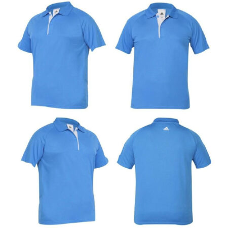 Adidas Polo T Shirt F10637 Blue