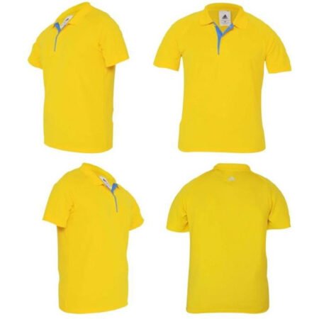 Adidas Polo T Shirt F10638 Yellow