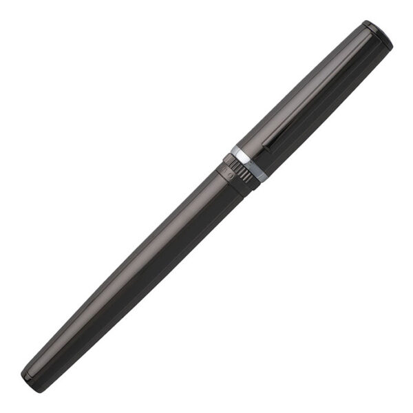 Hugo Boss Gear Metal Dark Chrome Fountain Pen