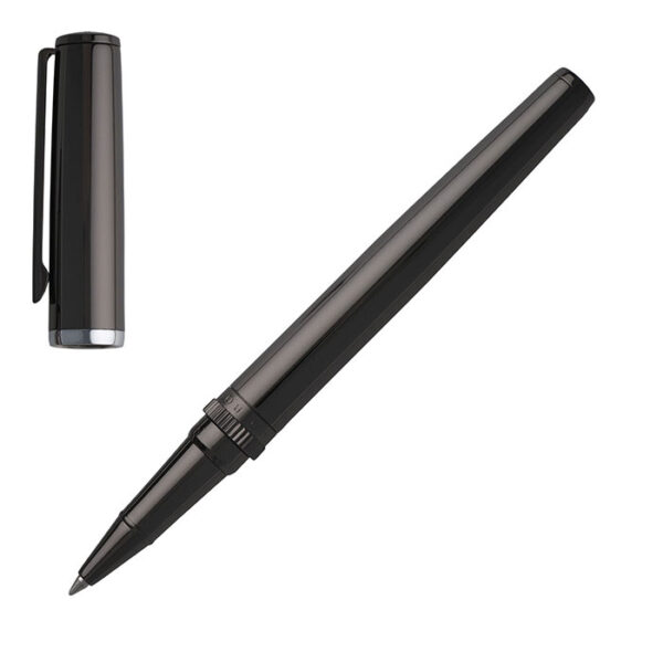 Hugo Boss Gear Metal Dark Chrome Rollerball Pen