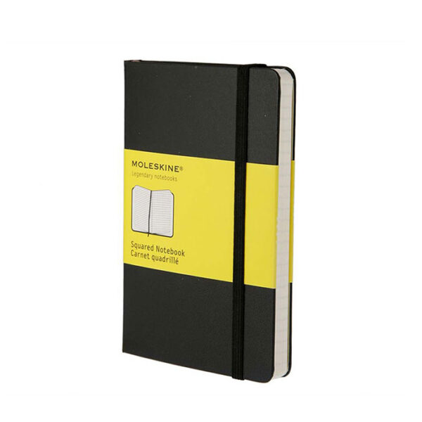 Moleskine Squared Black Hard Cover Note Book