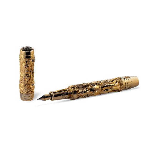 Noblia Lakshmi Gold Fountain Pen