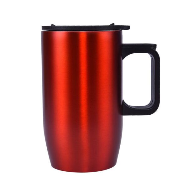 Stainless Steel Travel Mug With Handle - VENTO