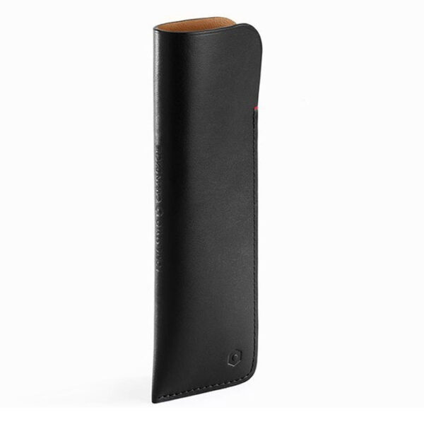 Caran d'Ache 2 Pen Black Leather Case