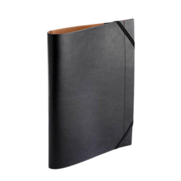 Caran d'Ache Black Leather A4 Folder