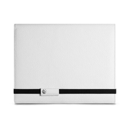 Caran d'Ache White Leather A5 Notebook