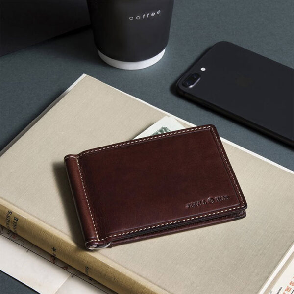 Jekyll-And-Hide-2792OXCO-Oxford-Leather-Money-Clip-Wallet---Coffee1