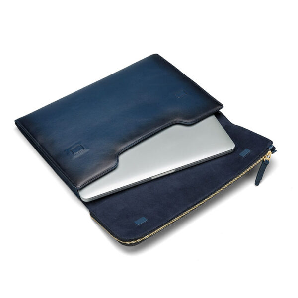 Lapis Bard Ducorium Bexley 13Inch Laptop Sleeve with Shoulder Strap – Blue