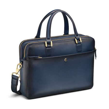 Lapis Bard Ducorium Chester Slim 14Inch Laptop Business Bag – Blue