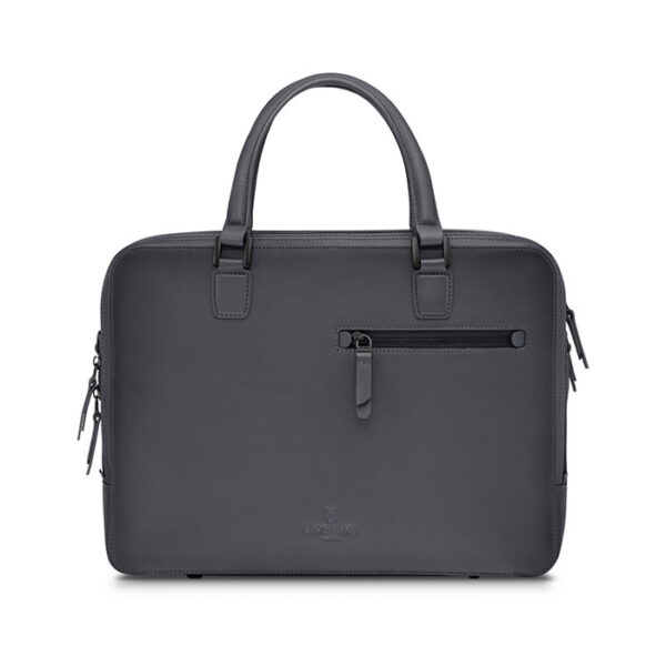 Lapis Bard Ducorium Leather Chester 14-inch Laptop Business Bag - Graphite