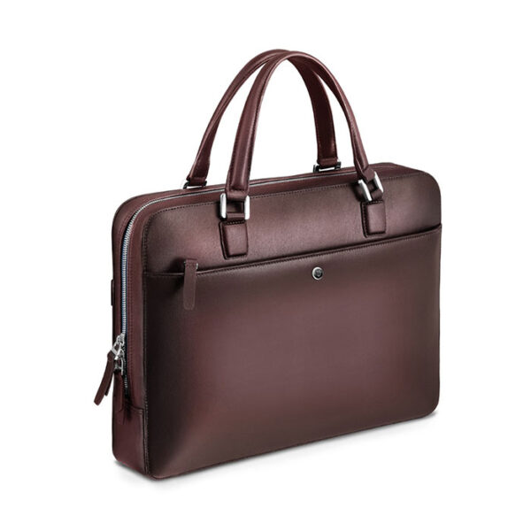 Lapis Bard Ducorium Spencer 14-inch Slim Laptop Business Bag - Bordeaux