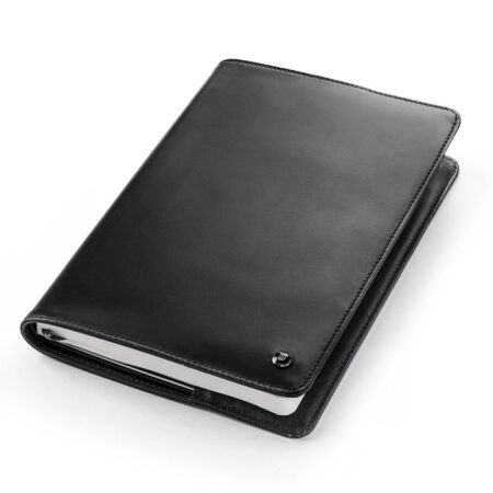 Lapis Bard Leather Notebook Black