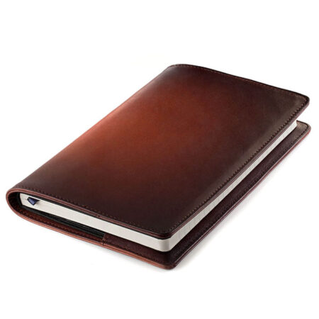 Lapis Bard Leather Notebook Cognac