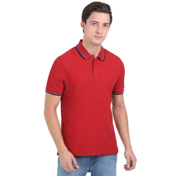 M&S Cotton Polo T-Shirts Red