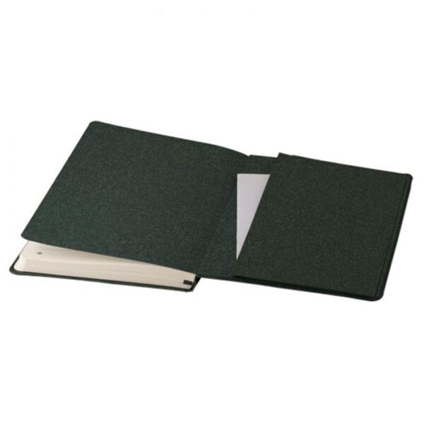Pennline-A5-Size-Textured-Hard-Cover-Notebook-(Ruled)-–-Dark-Green4