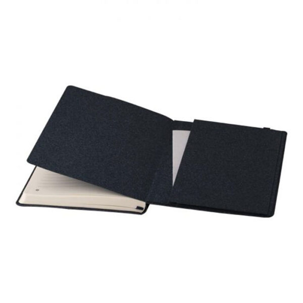 Pennline-A5-Size-Textured-Hard-Cover-Notebook-(Ruled)-–-Marine3