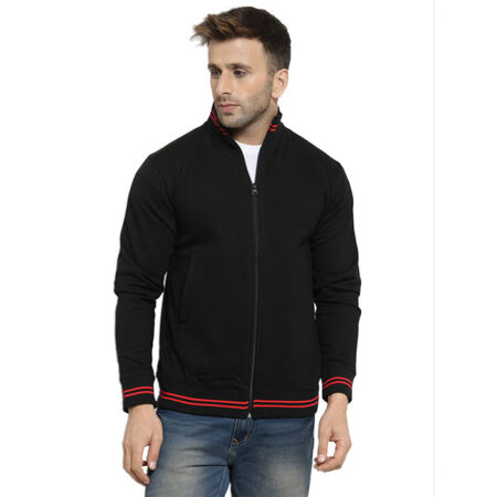 Scott AWG High Neck Jacket Black With Red