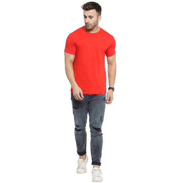 Scott-Bio-Wash-Round-Neck-T-Shirt-Red2