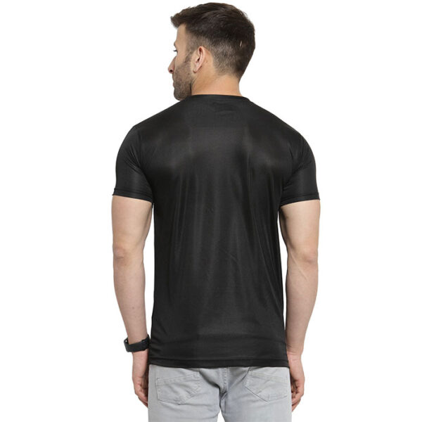 Scott Dry Fit Round Neck T Shirt Black