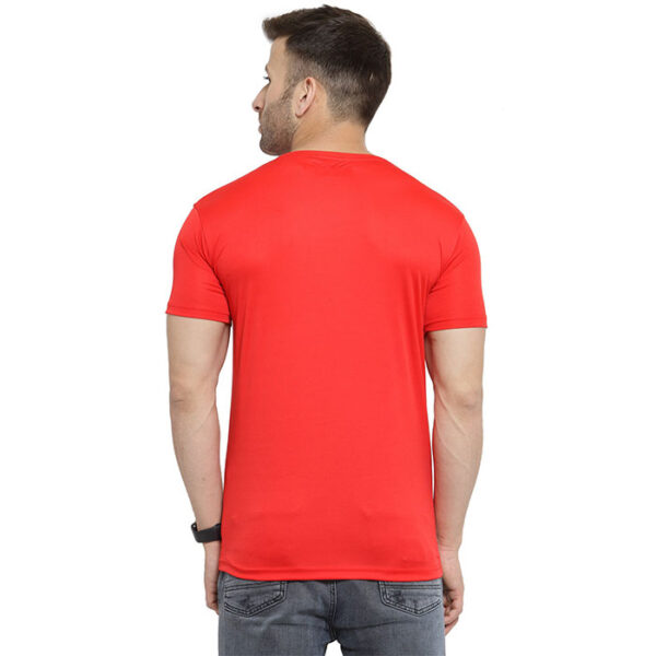 Scott Dry Fit Round Neck T Shirt Red