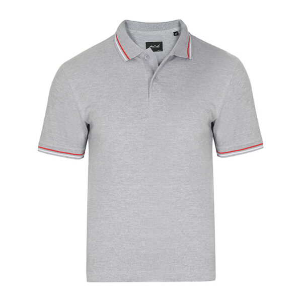 Scott Giza Polo T Shirt Grey Milange