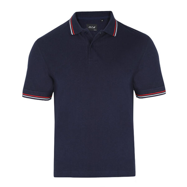 Scott Giza Polo T Shirt Navy Blue