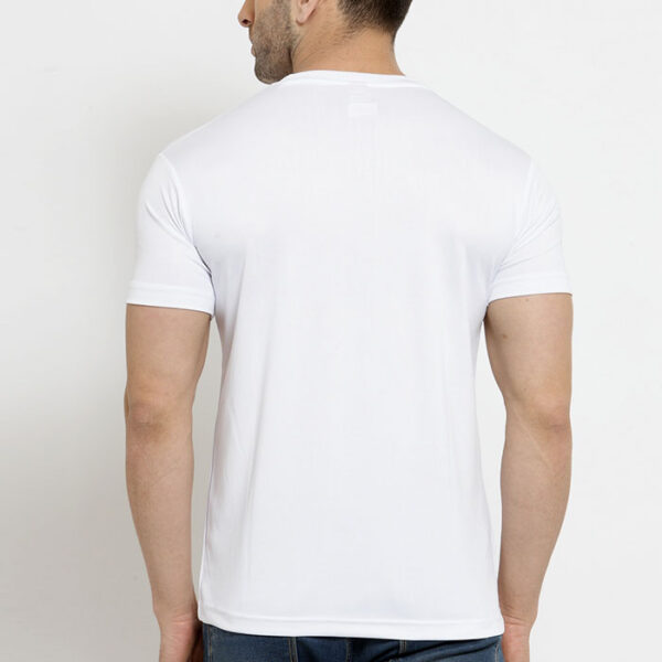 Scott SCK Round Neck T Shirt White With Black