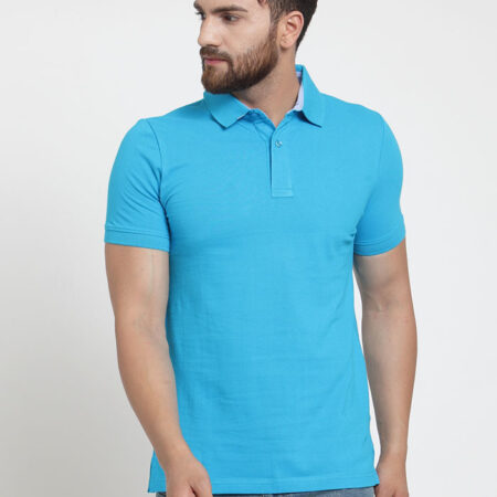Scott TMY Polo T Shirt Light Blue