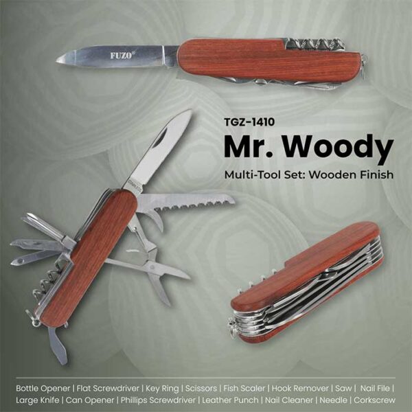 Woody Multi Tool Set
