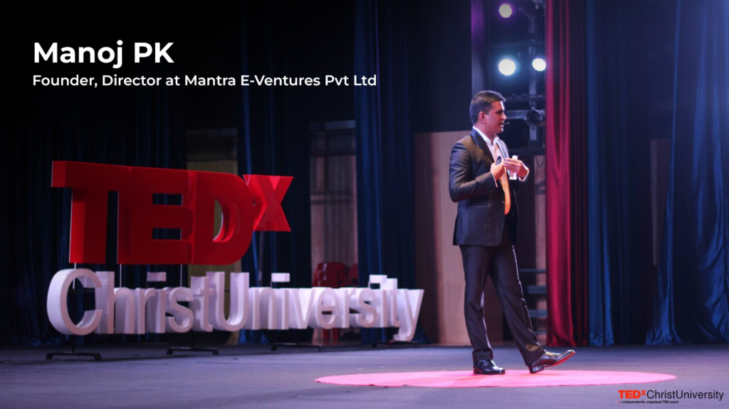 Tedx Manoj PK