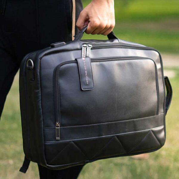 LB8 – 3-in-1 Office Backpack Cum Sling Handbag3