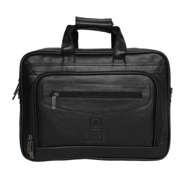 Premium Leatherette Laptop Sling Bag