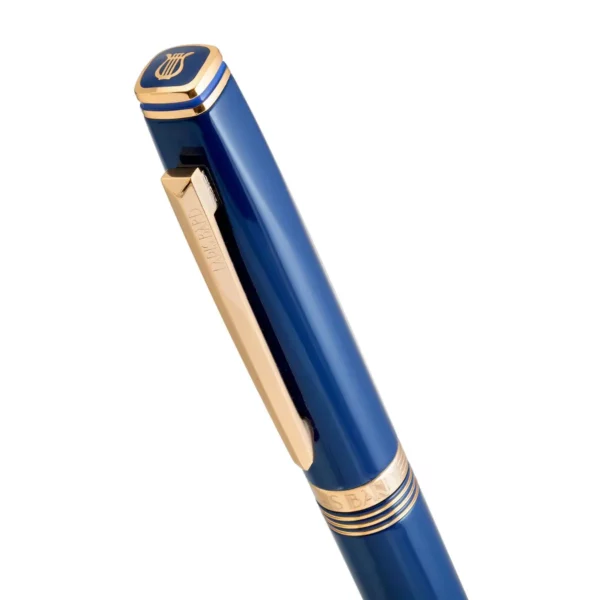 Gift Set Lapis Bard Contemporary Ballpoint Pen Wallet Blue Pic 3