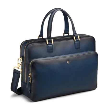Lapis Bard Dorchester 14Inch Laptop Business Bag Blue Pic 1